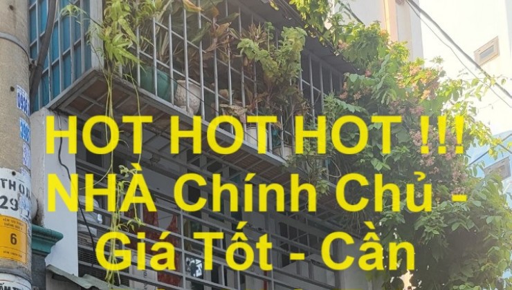 HOT HOT HOT !!! NHÀ Chính Chủ - Giá Tốt - Cần Bán Nhà Tại 120/29/8 Thích Quảng Đức, Phường 4, Phú Nhuận